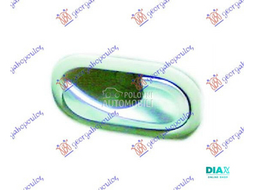 KVAKA PREDNJIH/ZADNJIH VRATA U za Renault Modus od 2005. do 2008. god.