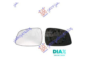 STAKLO RETROVIZORA (KONVEKSNO) za Suzuki Swift od 2006. do 2011. god.