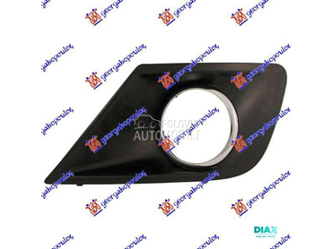 RESETKA PREDNJEG BRANIKA HROM za Peugeot 207 od 2006. do 2014. god.