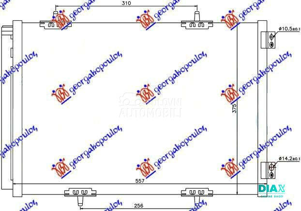 HLADNJAK KLIME BENZIN/DIZEL (5