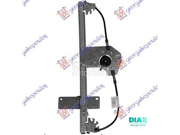 PODIZAC PREDNJEG PROZORA ELEKT za Peugeot 207 od 2006. do 2014. god.