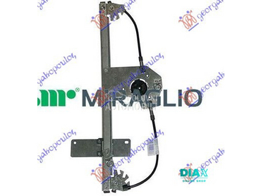 PODIZAC PREDNJEG PROZORA ELEKT za Peugeot 207 od 2006. do 2014. god.