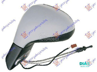 RETROVIZOR MEHANICKI SA SAJLOM za Peugeot 207 od 2006. do 2014. god.