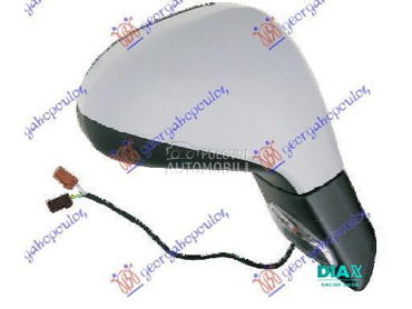 RETROVIZOR ELEKTRICNI PM (MIGA za Peugeot 207 od 2006. do 2014. god.