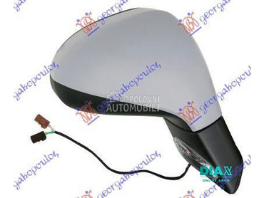 RETROVIZOR ELEKTRICNI SA GREJA za Peugeot 207 od 2006. do 2014. god.