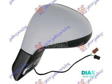 RETROVIZOR ELEKTRICNI SA GREJA za Peugeot 207 od 2006. do 2014. god.