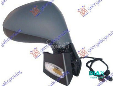 RETROVIZOR ELEKTRICNI SA GREJA za Peugeot 207 od 2006. do 2014. god.