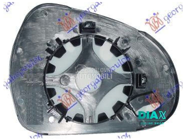 STAKLO RETROVIZORA (ASFERICNO) za Peugeot 207 od 2006. do 2014. god.