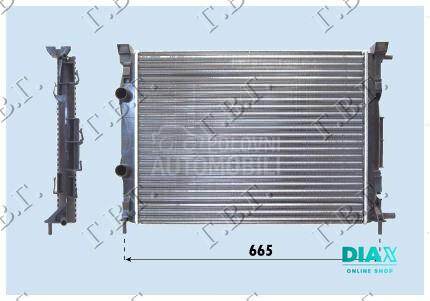 HLADNJAK MOTORA 1.6/2.0/1.5/1.