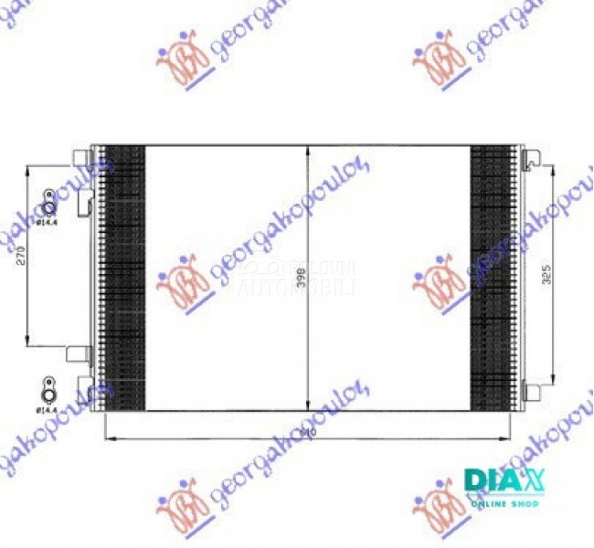 HLADNJAK KLIME BENZIN/DIZEL (6