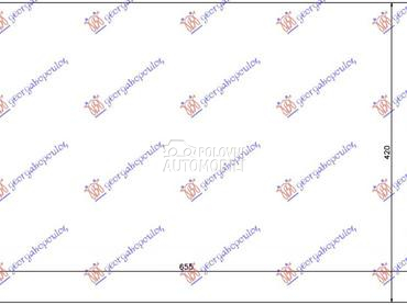 HLADNJAK KLIME 1.9 DCi (AUTO) za Renault Scenic od 2003. do 2009. god.