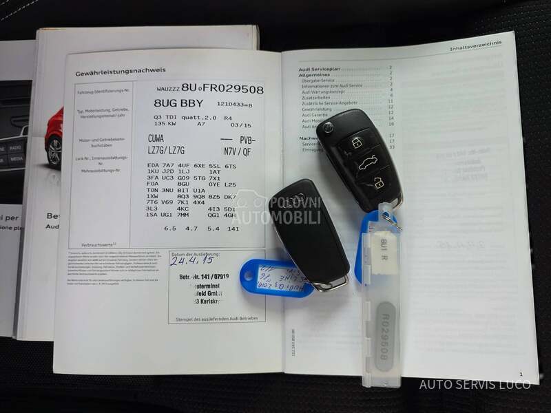 Audi Q3 2.0TDI S LINE/QUATRO