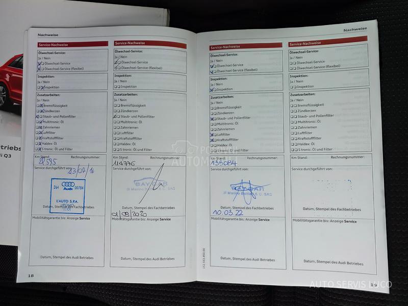 Audi Q3 2.0TDI S LINE/QUATRO