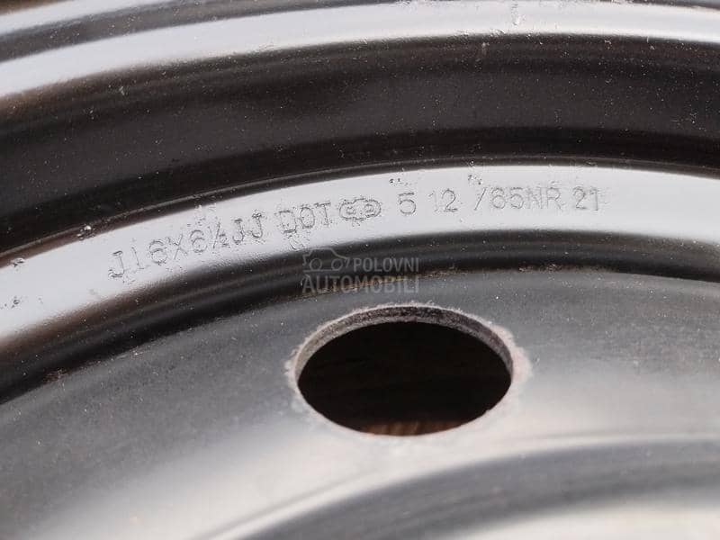 Čelične felne CITROEN PEUGEOT 16" 5 x 114.3
