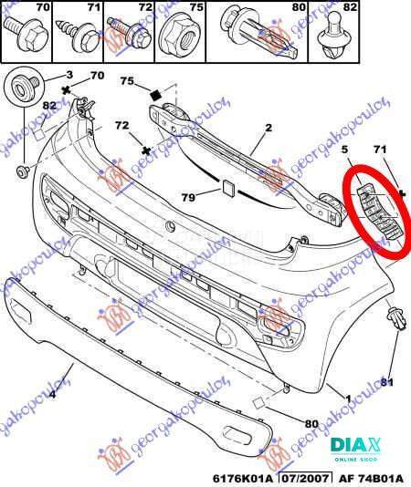 NOSAC ZADNJEG BRANIKA BOCNI PL