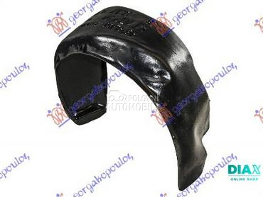 ZADNJE POTKRILO PLASTICNO za Peugeot 107 od 2012. do 2014. god.