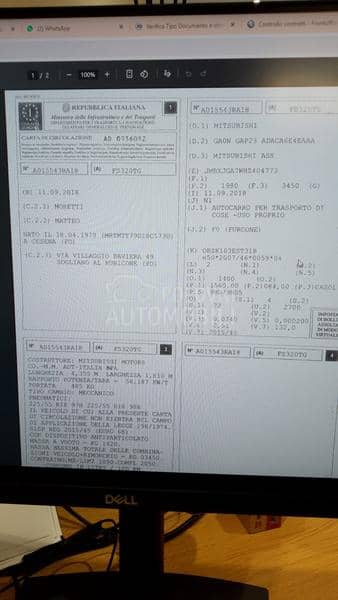 Mitsubishi ASX 1.6d 4x4