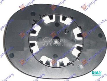 STAKLO RETROVIZORA (KONVEKSNO) za Citroen C1 od 2006. do 2012. god.