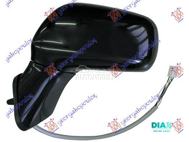 RETROVIZOR ELEKTRICNI SA GREJA za Toyota Corolla Verso od 2002. do 2007. god.