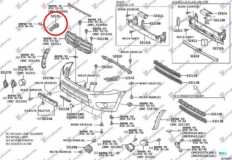NOSAC PREDNJEG BRANIKA BOCNI P