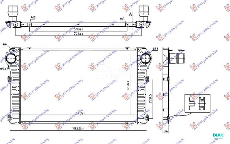 HLADNJAK INTERKULERA 2.2 D4D (