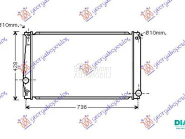 HLADNJAK MOTORA 2.0I 16V VVTI za Toyota RAV 4 od 2005. do 2010. god.