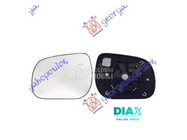 STAKLO RETROVIZORA (KONVEKSNO) za Toyota RAV 4 od 2010. do 2012. god.
