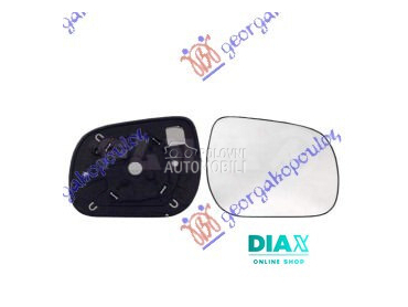 STAKLO RETROVIZORA (KONVEKSNO) za Toyota RAV 4 od 2010. do 2012. god.