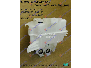 POSUDA ZA TECNOST BRISACA (BEZ za Toyota RAV 4 od 2005. do 2010. god.