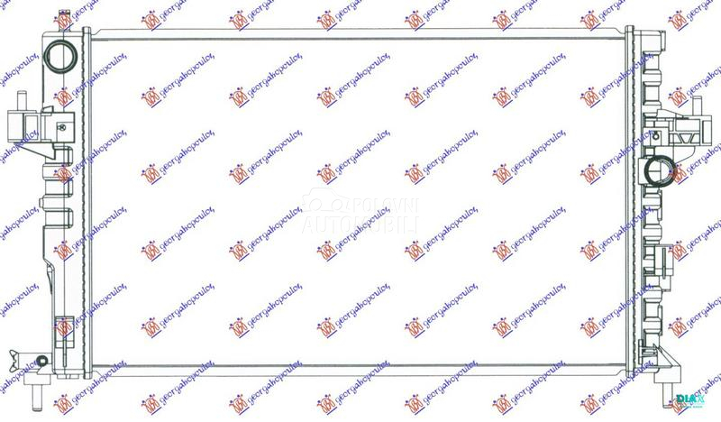 HLADNJAK MOTORA 1.7DI 1.7DTI (