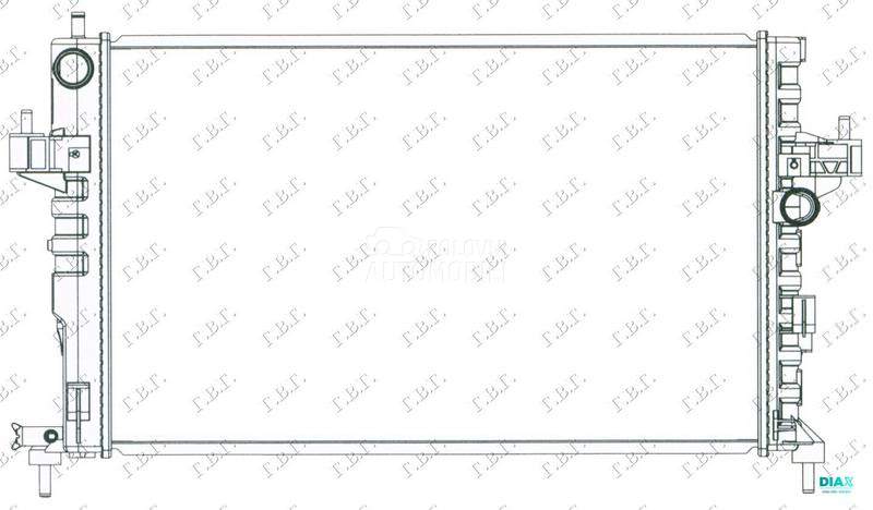 HLADNJAK MOTORA 1.7DI 1.7DTI (