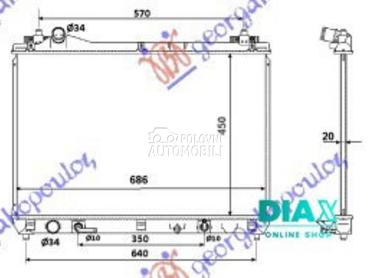 HLADNJAK MOTORA 2.0 16 V.VVTi za Suzuki Grand Vitara od 2006. do 2015. god.