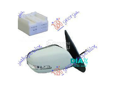 RETROVIZOR ELEKTRICNI SA GREJA za Suzuki Grand Vitara od 2006. do 2015. god.