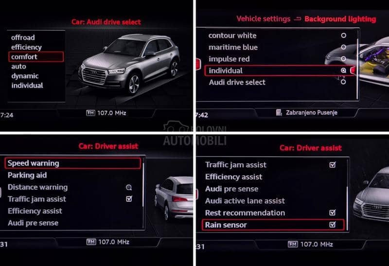 Audi Q5 MATRIX VIRT LASER