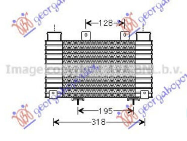HLADNJAK INTERKULERA 2.5-3.0 T za Ford Ranger od 2006. do 2009. god.