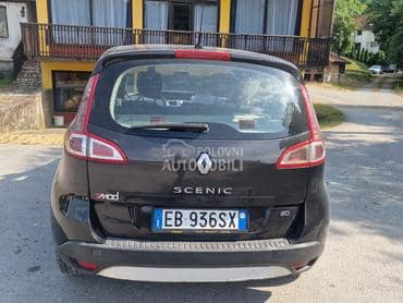 zadnja hauba crna za Renault Scenic od 2009. do 2014. god.