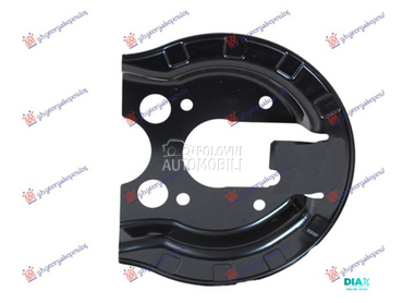 ZASTITA ZADNJEG KOCIONOG DISKA za Peugeot 307 od 2001. do 2005. god.