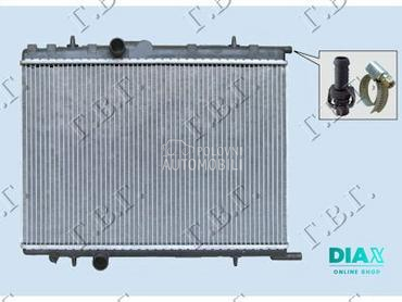 HLADNJAK MOTORA 1.4/1.6cc (38x za Citroen Berlingo od 2002. do 2008. god.