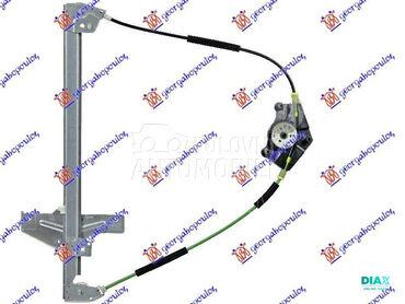 PODIZAC PREDNJEG PROZORA ELEKT za Peugeot 307 od 2001. do 2005. god.