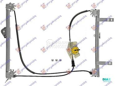 PODIZAC PREDNJEG PROZORA ELEKT za Peugeot 307 od 2005. do 2007. god.
