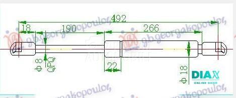 AMORTIZER GEPEK VRATA KARAVAN