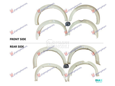 RUB PLASTICNI BLATOBRANA (PRED za Mitsubishi L200 od 2006. do 2010. god.