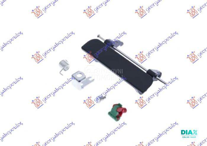 KVAKA GEPEK VRATA CRNA