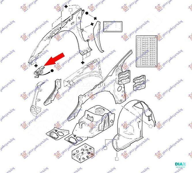 NOSAC PREDNJEG BRANIKA BOCNI G