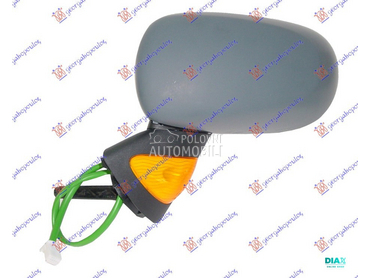 RETROVIZOR ELEKTRICNI SA GREJA za Renault Modus od 2005. do 2008. god.