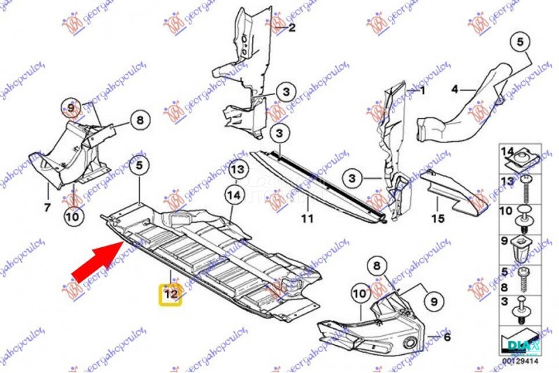 ZASTITA MOTORA PLASTICNA
