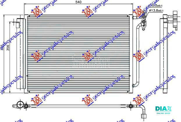 HLADNJAK KLIME BENZIN/DIZEL (4