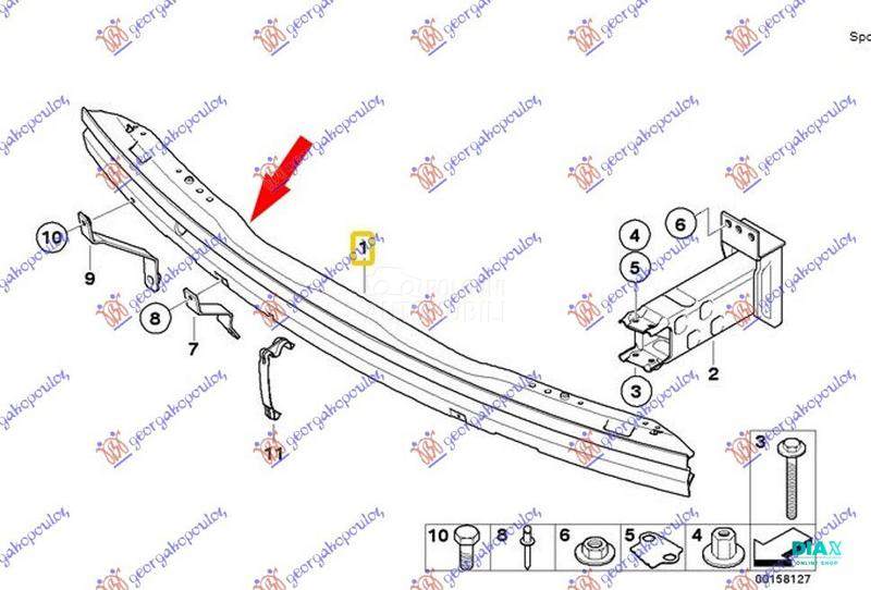 SINA PREDNJEG BRANIKA ALUMINIJ