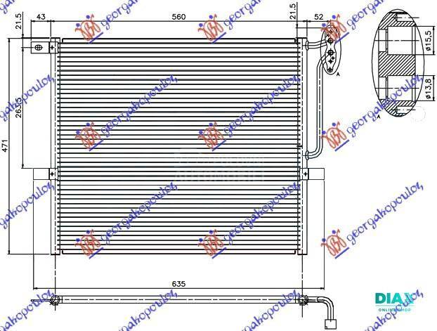 HLADNJAK KLIME 2.0/2.5/3.0 BEN