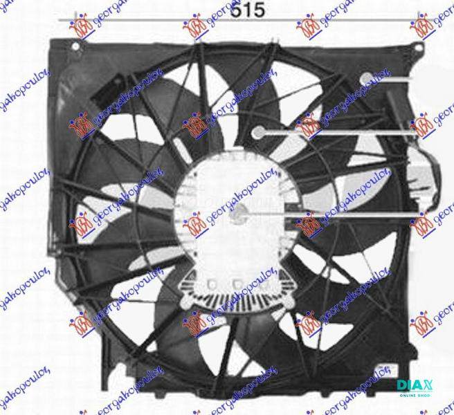 VENTILATOR KOMPLET (2.5/3.0 BE